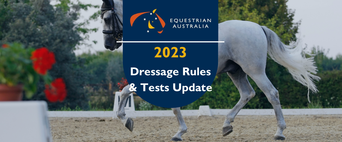 2023 Dressage Rules And Tests Update | Equestrian Australia